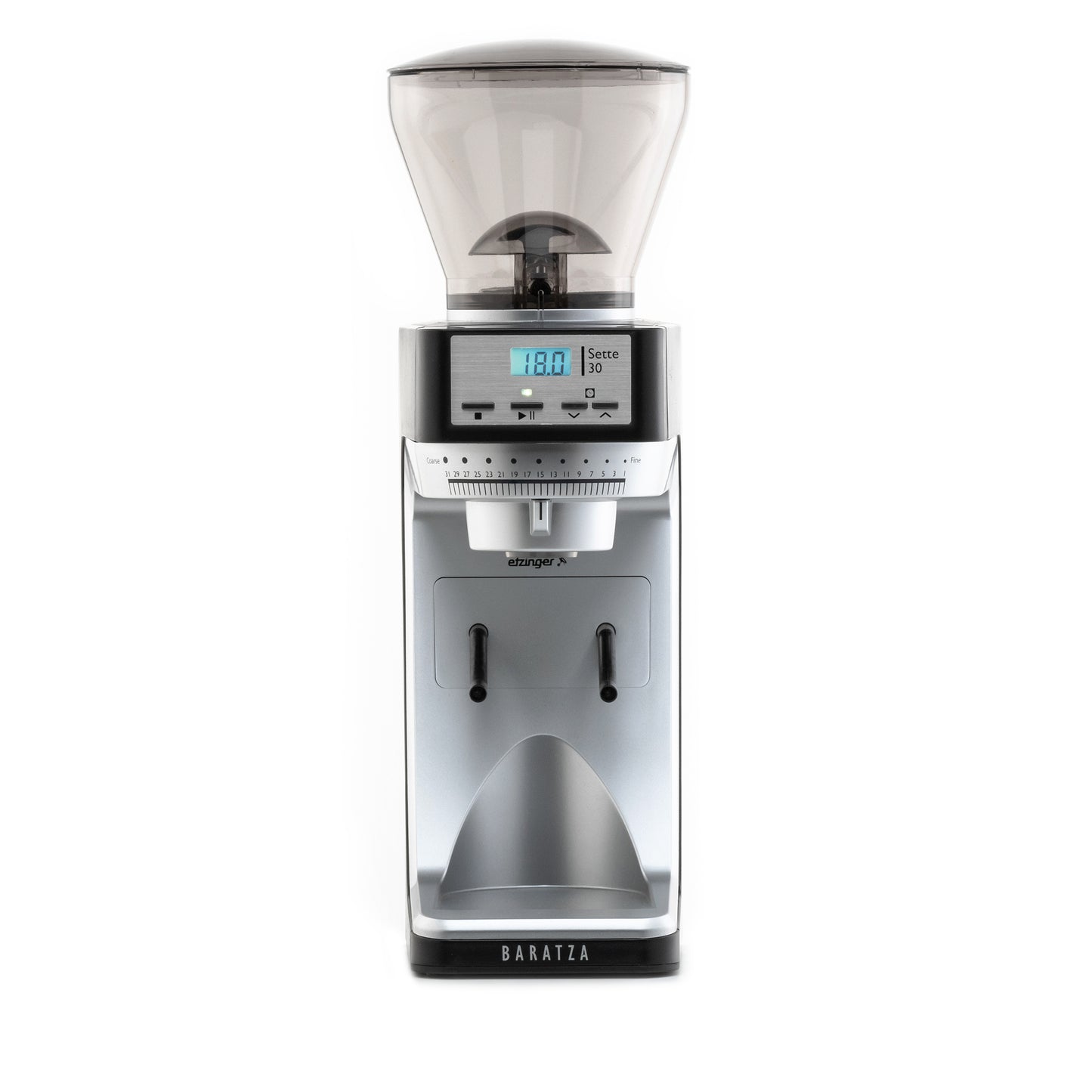 Baratza coffee grinder on a white background