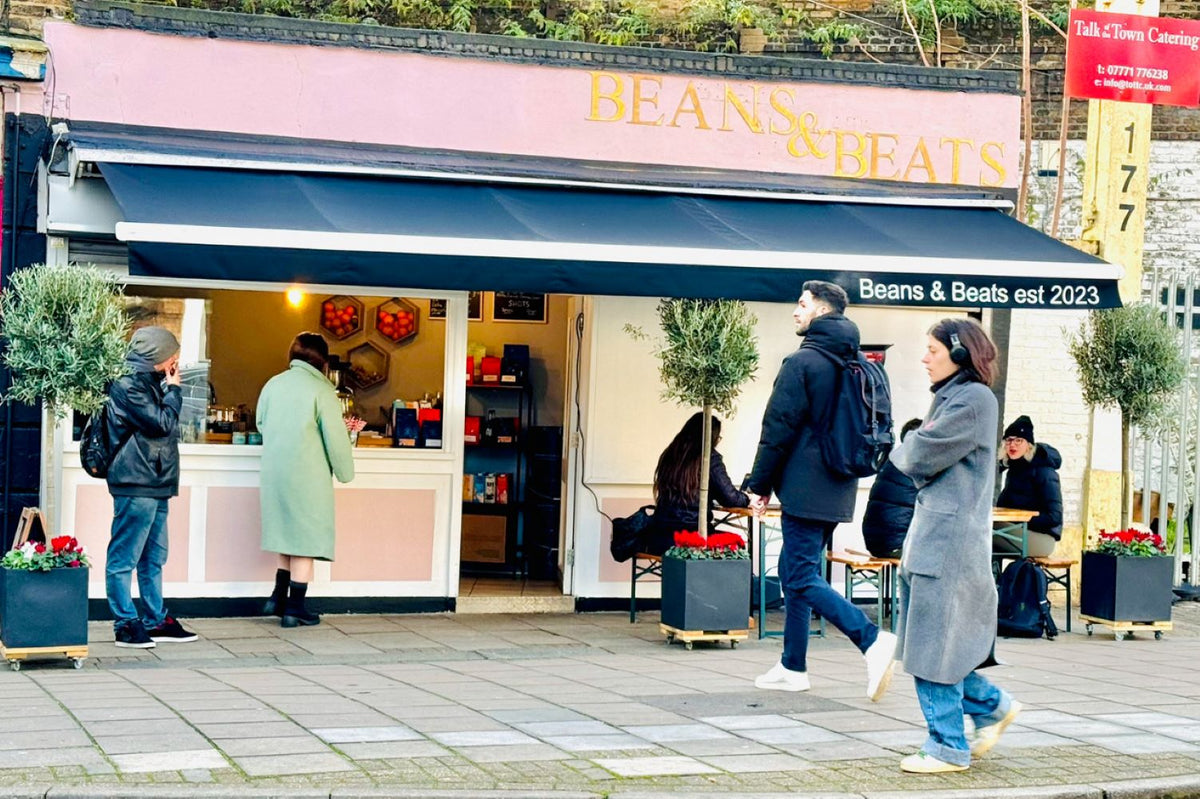 Sw9 8ba Coffee concept of the month: Beans & Beats – Redemption Roasters