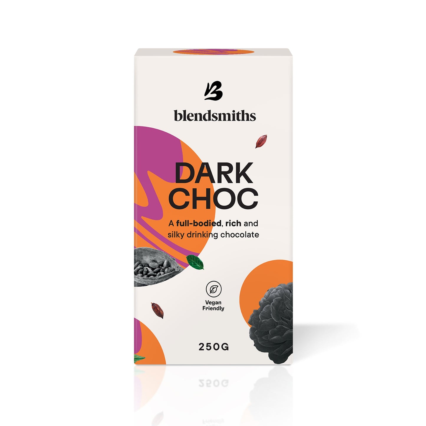 Blendsmiths Dark Choc packaging on a white background