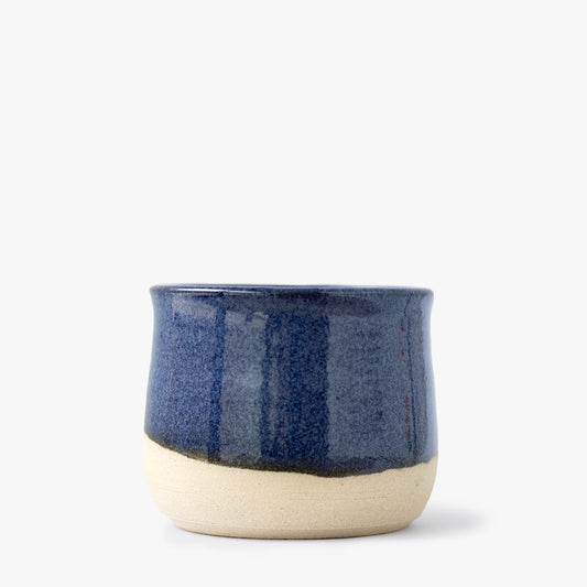 One Armed Potter x Redemption Roasters tumbler, blue