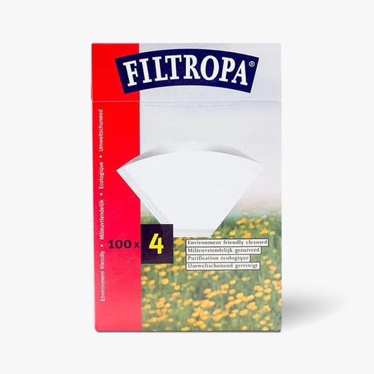 Filtropa White Size 4 Filter Papers (100)