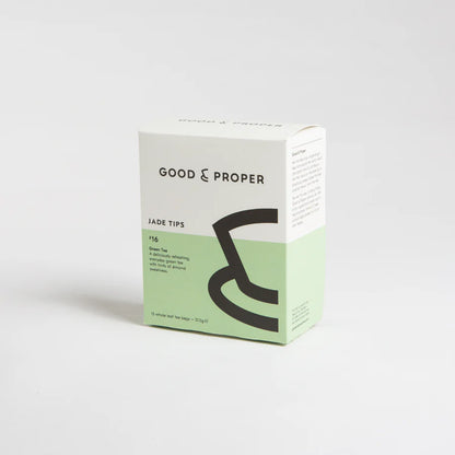 Good & Proper Jade Green Tea, 15 tea bags