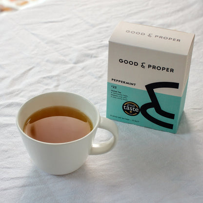 Good & Proper Peppermint Tea, 15 tea bags