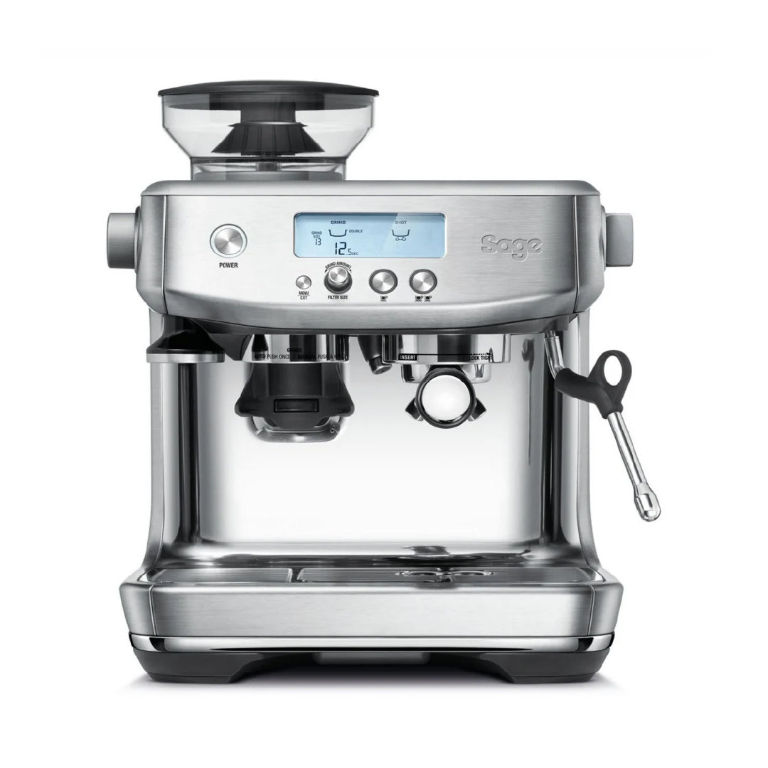Sage espresso machine on a white background
