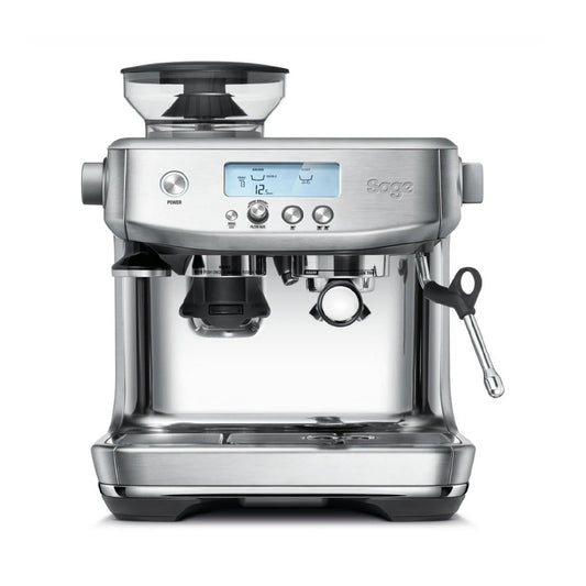 Sage espresso machine on a white background