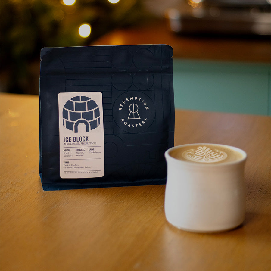 One Armed Potter x Redemption Roasters tumbler, white