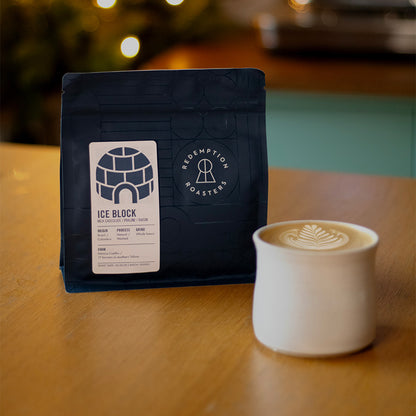 One Armed Potter x Redemption Roasters tumbler, white